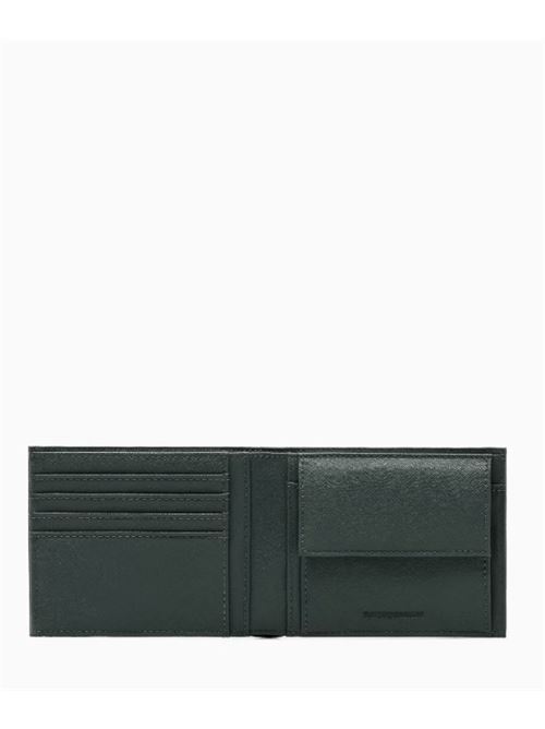 Portafoglio bifold in saffiano rigenerato ASV Emporio Armani | EM000980 AF13666.U7238